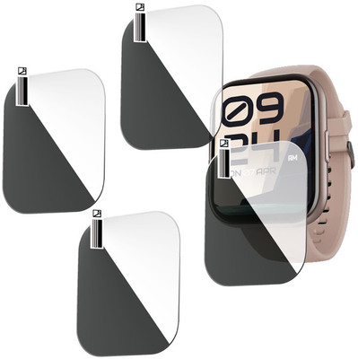 HIDEOUS Tempered Glass Guard for boAt Wave Neo Plus(Pack of 4)