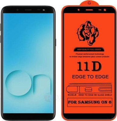 FlipSmartGuard Edge To Edge Tempered Glass for Samsung Galaxy On6(Pack of 1)