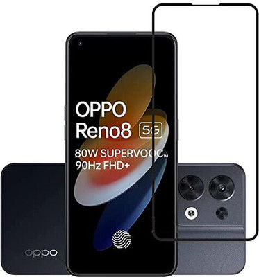 Gorilaa Tempered Glass Guard for Tempered Glass For Oppo Reno 8 5G | Edge To Edge Screen Coverage Screen Protector Guard | Full Screen Protector (6.7 Inch, Pack Of 1)(Pack of 1)