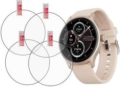 KHWABEEDA Tempered Glass Guard for BOULT LUNAR MIRAGE 1.52 HD DISPLAY BLUETOOTH CALLING SMART WATCH (PACK Of 4)(Pack of 4)