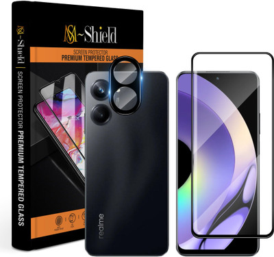 MS-Shield Tempered Glass Guard for Realme 10 Pro 5G, With Camera Lens Protector(Pack of 1)
