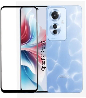 Bodoma Edge To Edge Tempered Glass for Oppo F25 Pro 5G(Pack of 1)
