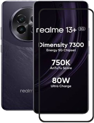 BRENZZ Tempered Glass Guard for realme 13+ 5G, realme 13 Plus 5G(Pack of 1)