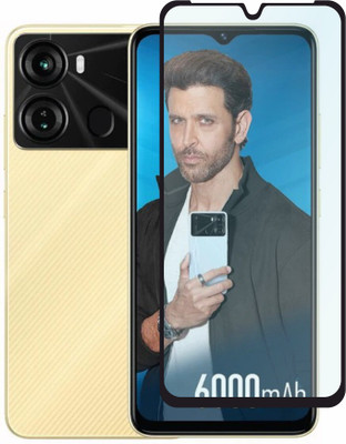 leeon Tempered Glass Guard for Itel P40(Pack of 1)