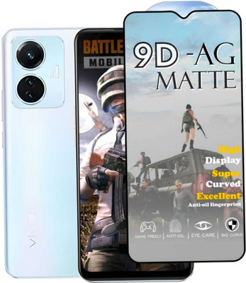 FAIYER BEAT Tempered Glass Guard for Premium matte Tempered Glass For vivo T1 44w(matte finish,Pack Of 1) Advanced gaming matte Full Screen Coverage Screen Protector for vivo T1 44w(Pack of 1)