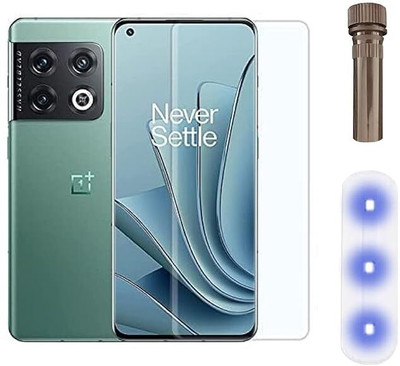 AACL Tempered Glass Guard for Premium Tempered Glass Design for OnePlus 10 Pro 5G Advanced Border Less Full Edge to Edge UV Screen Protector and Easy Installation Kit(Pack of 1)