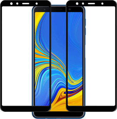 Qyist Tempered Glass Guard for Samsung Galaxy A7 2018 Edition(Pack of 2)