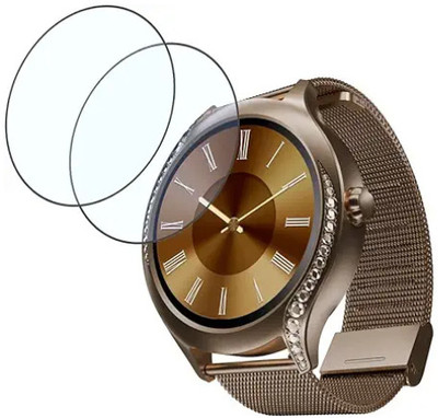 MUTAALI Tempered Glass Guard for boAt Enigma Gem smartwatch(Pack of 2)
