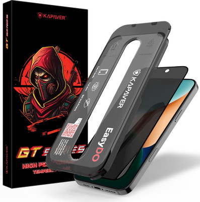 Kapaver Tempered Glass Guard for Apple iPhone 16 Pro(Pack of 1)
