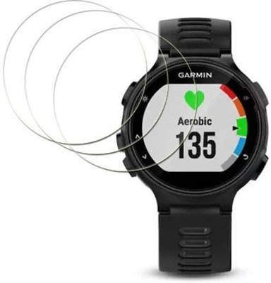 MUTAALI Tempered Glass Guard for Garmin Forerunner 735XT smart watch(Pack of 3)