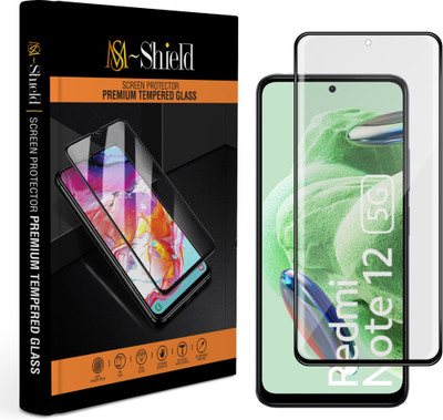 MS-Shield Tempered Glass Guard for Redmi Note 12 5G(Pack of 1)