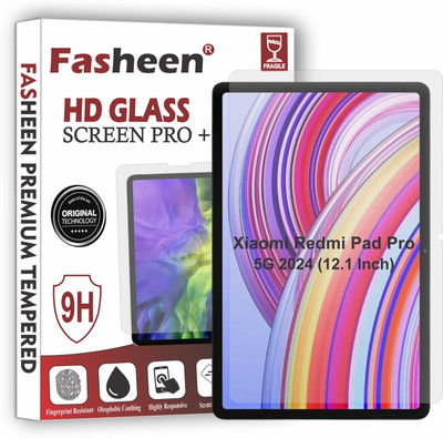 Fasheen Tempered Glass Guard for Xiaomi Redmi Pad Pro 5G 2024 / Poco Pad / Poco Pad 5G / Redmi Pad Pro/ Redmi Pad Pro 5G ( 12.1 Inch)(Pack of 1)