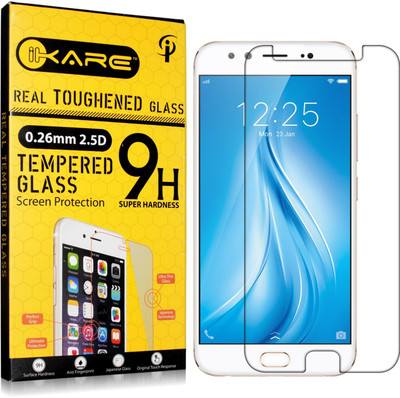 SecureSmarty Tempered Glass Guard for Vivo V5 Plus(Pack of 1)