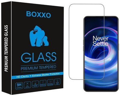 Boxxo Tempered Glass Guard for OnePlus 10R 5G(Pack of 1)