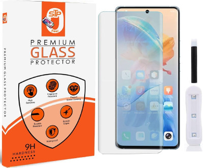 STP FEEL Edge To Edge Tempered Glass for Samsung Galaxy S20 Plus Premium UV Edge to Edge Screen Protector Guard With Installation Kit(Pack of 1)