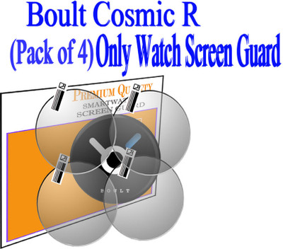 HIDEOUS Tempered Glass Guard for Boult Cosmic R(Pack of 4)