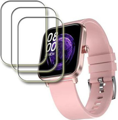 MUTAALI Tempered Glass Guard for Fire Boltt Ninja Pro Max Plus smart watch(Pack of 3)