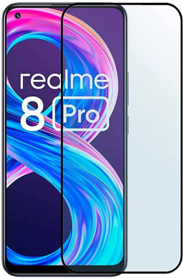 ankSONline Tempered Glass Guard for realme 8 Pro, Edge to Edge Full Coverage(Pack of 1)