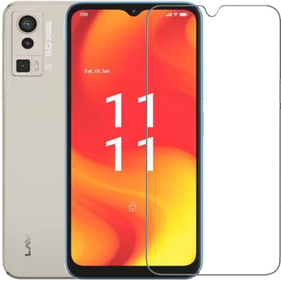 INFINITYWORLD Tempered Glass Guard for Lava Blaze Pro(Pack of 1)