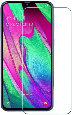 RCHJV Tempered Glass Guard for Samsung Galaxy A40(Pack of 1)