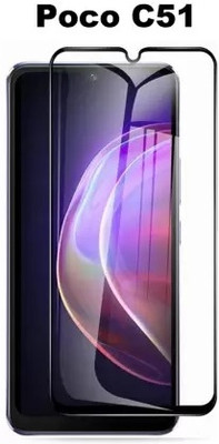 GLOBALCASE Tempered Glass Guard for POCO C51(Pack of 1)
