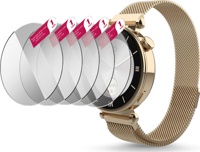 HIDEOUS Tempered Glass Guard for Pebble Vama(Pack of 5)