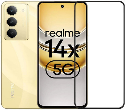BRENZZ Tempered Glass Guard for RealMe 14x 5G(Pack of 1)