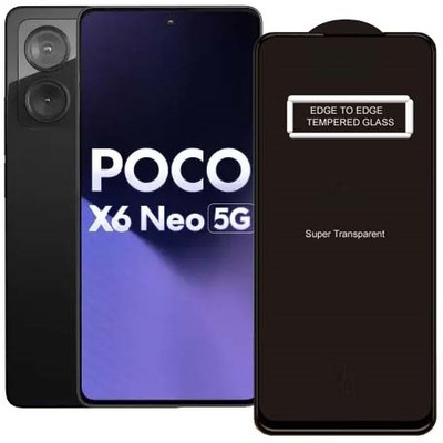 A-Allin1 Tempered Glass Guard for POCO X6 Neo 5G(Pack of 1)