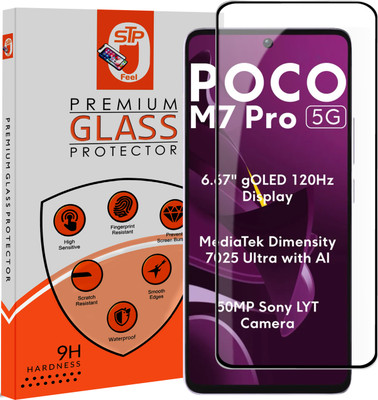 Maxboost Tempered Glass Guard for Xiaomi Poco M7 Pro 5G Premium Screen Protector Guard(Pack of 1)