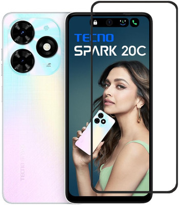 BRENZZ Tempered Glass Guard for Tecno Spark 20C(Pack of 1)