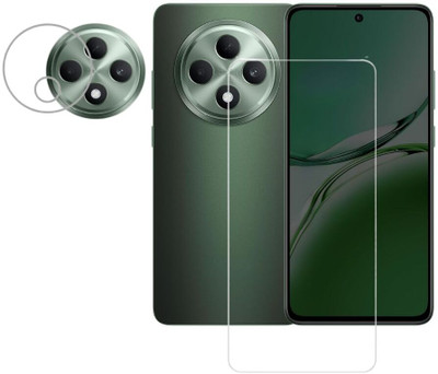 ISAAK Tempered Glass Guard for OPPO F27 5G Tempered Glass and Camera Lens Protector (COMBO PACK)(Pack of 2)