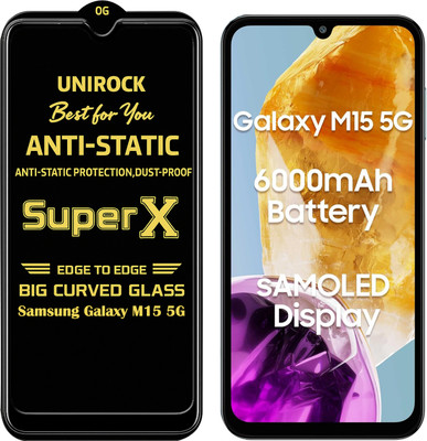 Unirock Tempered Glass Guard for Samsung Galaxy M15 5G(Pack of 1)