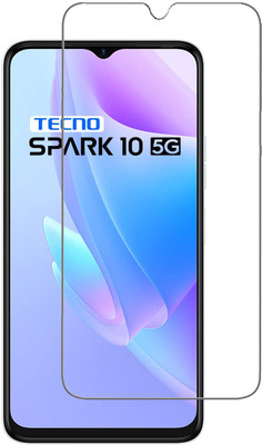 INFINITYWORLD Tempered Glass Guard for Tecno Spark 10 5G(Pack of 1)