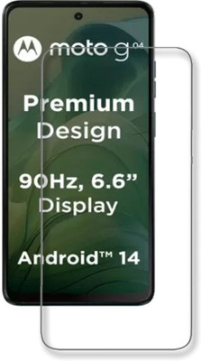 SRT Tempered Glass Guard for MOTOROLA G04(Pack of 1)