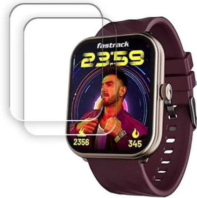 KHWABEEDA Tempered Glass Guard for FASTRACK LIMITLESS X LARGE 1.91 SMART WATCH SCREEN GUARD ( PACK OF 2)(Pack of 2)