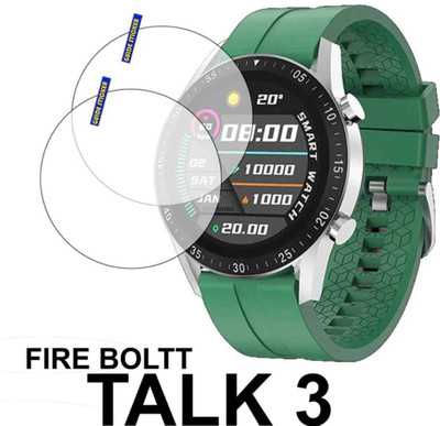 DB Tempered Glass Guard for FIRE-BOLTT TALK 3 SMARTWATCH(Pack of 2)