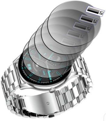 DB Tempered Glass Guard for PEBBLE COSMOS BOLD PRO 1.39 SMART WATCH TEMPERED GLASS (PACK OF 5)(Pack of 5)