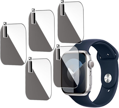 daffin Tempered Glass Guard for Apple Watch Series 9(Pack of 5)