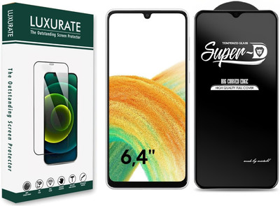 LUXURATE Tempered Glass Guard for iQOO Z6 Pro 5G, iQOO Z6 Pro 5G(Pack of 1)