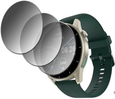 DOWRVIN Tempered Glass Guard for Noise fit crew smart watch (pack of 3)(Pack of 3)