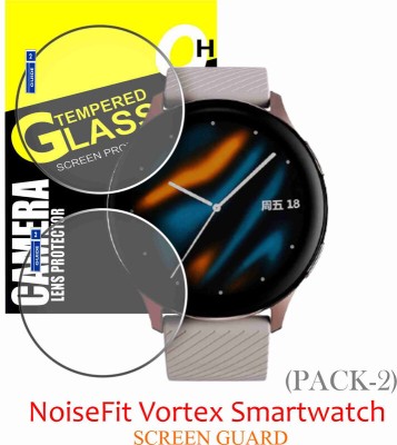 FINCH Tempered Glass Guard for NoiseFit Vortex Smartwatch(Pack of 2)