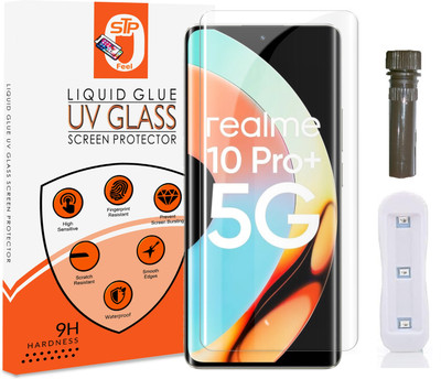 STP FEEL Tempered Glass Guard for Realme 10 Pro Plus 5G, Realme 11 Pro , Realme 11 Pro + Advanced Technology UV Glass With Installation Kit(Pack of 1)