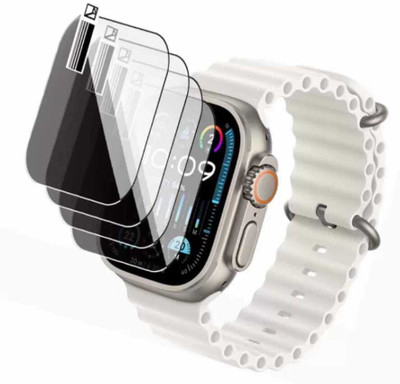 DB Tempered Glass Guard for Apple Watch Ultra 2 SmartWatch(Pack of 4)
