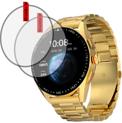 KHWABEEDA Tempered Glass Guard for FIRE - BOLTT INVINCIBLE PLUS SMART WATCH (PACK OF 2)(Pack of 2)