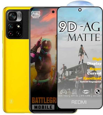 FAIYER BEAT Tempered Glass Guard for Premium matte Tempered Glass For redmi poco M4 pro 5g(matte finish,Pack Of 1) Advanced gaming matte Full Screen Coverage Screen Protector for redmi poco M4 pro 5g(Pack of 1)