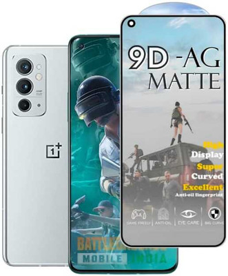 FAIYER BEAT Tempered Glass Guard for Premium matte Tempered Glass For oneplus 9RT(matte finish,Pack Of 1) Advanced gaming matte Full Screen Coverage Screen Protector for oneplus 9RT(Pack of 1)