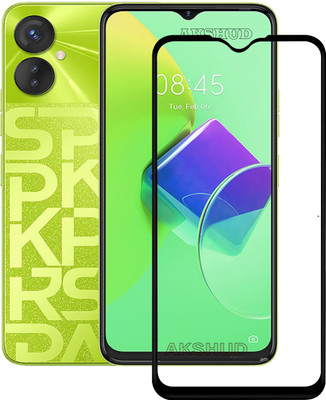 AKSHUD Tempered Glass Guard for Tecno Spark 9PRO(Pack of 1)