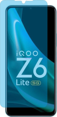 TELTREK Tempered Glass Guard for IQOO Z6 LITE i2208 (UV AntiBlue Light Protection)(Pack of 1)