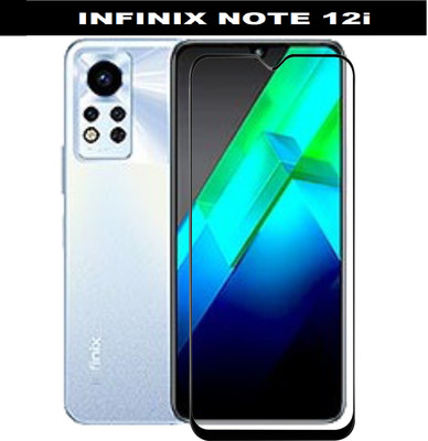 BRENZZ Edge To Edge Tempered Glass for Infinix Note 12i(Pack of 1)