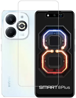 KMPERED Tempered Glass Guard for Infinix Smart 8 Plus, INFINIX SMART 8 PLUS(Pack of 1)